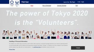 
                            9. Tokyo 2020 Games Volunteer