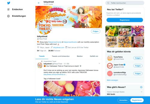 
                            3. Tokyo Treat (@TokyoTreat) | Twitter