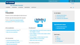 
                            2. Toledo – KU Leuven Toledo