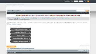 
                            6. Tolerance Data 2009.2 - en Guide til bil reparation af Autorepmans