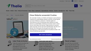 
                            9. tolino select - eBook Abo für Ihren tolino | Thalia