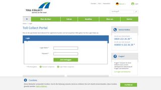 
                            3. Toll Collect | Login