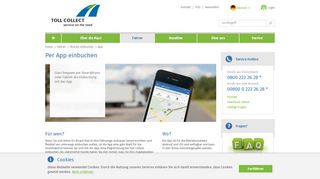 
                            9. Toll Collect | Per App einbuchen