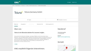 
                            12. Toluna Germany GmbH als Arbeitgeber | XING Unternehmen