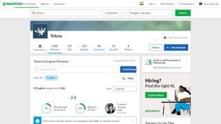 
                            13. Toluna Reviews in Gurgaon, Haryana | Glassdoor.co.in