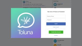 
                            10. Toluna - What is this globe icon I see when I login to... | Facebook