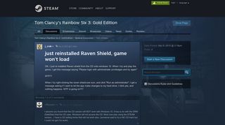 
                            6. Tom Clancy's Rainbow Six 3: Gold Edition ... - Steam Community