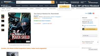 
                            6. Tom Clancy's Rainbow Six: Ravenshield: Amazon.de: Games