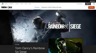 Tom Clancy's Rainbow Six Siege Game | PS4 - PlayStation
