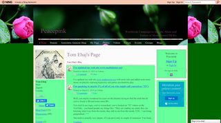 
                            11. Tom Ehaj's Page - peacepink