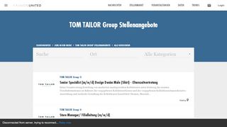 
                            7. TOM TAILOR Group Stellenangebote - FashionUnited