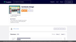 
                            12. tombola bingo Reviews | Read Customer Service Reviews of www ...