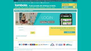 
                            1. Tombola Login - Gioca a Bingo Online su Tombola.it!