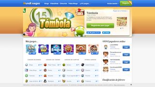 
                            8. Tómbola : Mundijuegos