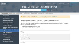 
                            13. tomcat: Tomcat Service and Java Applications on Domains