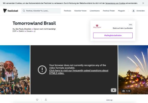 
                            4. Tomorrowland Brasil - Festicket