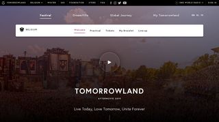 
                            6. Tomorrowland: Welcome - Festival