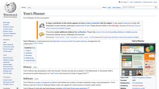 
                            10. Tom's Planner - Wikipedia