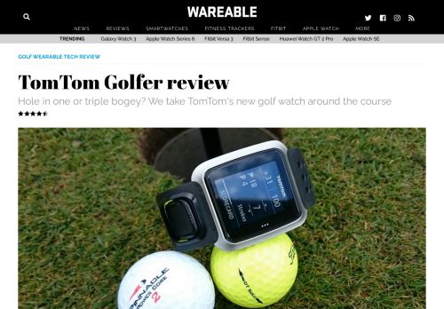 
                            12. TomTom Golfer review - Wareable