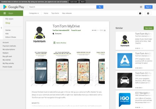 
                            6. TomTom MyDrive – Apps bei Google Play