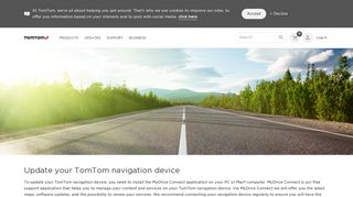 
                            3. TomTom MyDrive Connect | Update your GPS