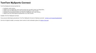 
                            5. TomTom MySports Connect