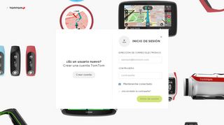 
                            2. TomTom | Página de inicio de sesión