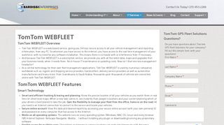 
                            7. TomTom WEBFLEET | Hatfield, PA | Bardissi Enterprises