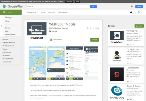 
                            4. TomTom WEBFLEET Mobile - Apps op Google Play
