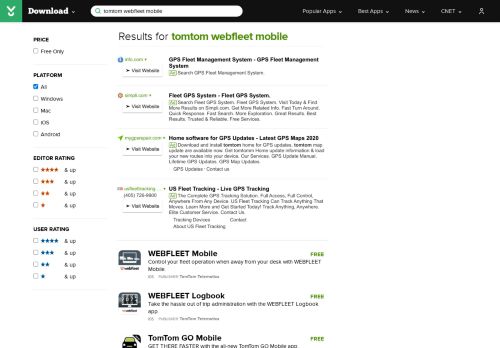 
                            6. TomTom WEBFLEET Mobile for Android - Free download and ...