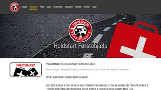 
                            7. Tønder Trafik Skole - Holdstart Førstehjælp