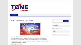 
                            3. Tone Excel