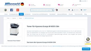 Toner für Kyocera Ecosys M 6535 Cidn | Tintenmarkt