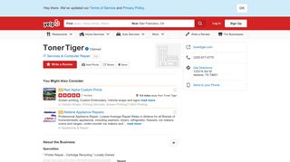 
                            10. Toner Tiger - IT Services & Computer Repair - 1233 N 3rd St, Abilene ...