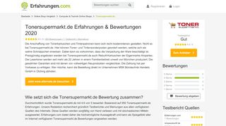 
                            7. ᐅ Tonersupermarkt.de Erfahrungen aus 941 Bewertungen » 4.6/5 im ...