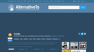 
                            11. Tonido Alternatives and Similar Software - AlternativeTo.net