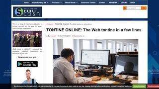 
                            13. TONTINE ONLINE: The Web tontine in a few lines - MPCash
