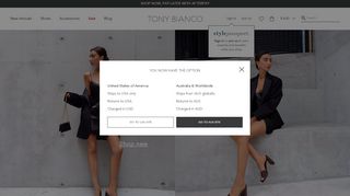 
                            3. Tony Bianco | Shop Women's Shoes & Accessories