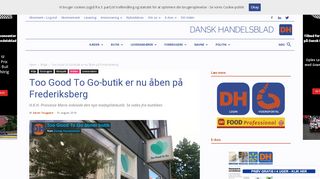 
                            10. Too Good To Go-butik er nu åben på Frederiksberg - Dansk ...