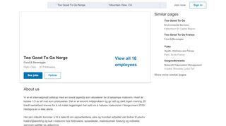 
                            11. Too Good To Go Norge AS | LinkedIn