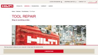 
                            6. Tool Repair - Hilti Corporation