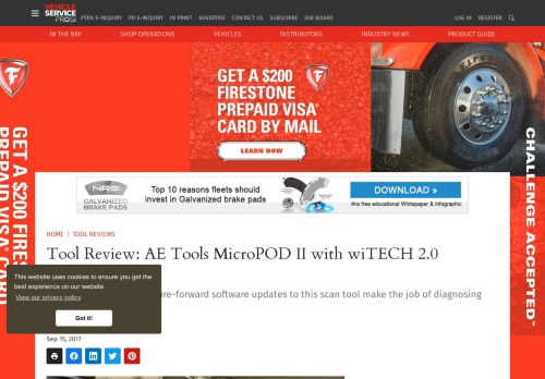 
                            11. Tool Review: AE Tools MicroPOD II with wiTECH 2.0 software