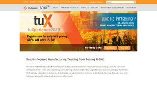 
                            3. Tooling U-SME: Manufacturing Training Online