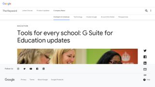 
                            13. Tools for every school: G Suite for Education updates - The Keyword
