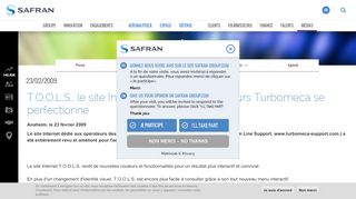 
                            7. TOOLS, le site Internet dédié aux opérateurs ... - Safran group