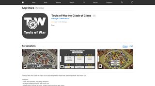
                            11. Tools of War for Clash of Clans on the App Store - iTunes ...