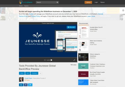 
                            12. Tools Provided By Jeunesse Global BackOffice Preview - SlideShare