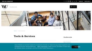 
                            2. Tools & Services - Studierende - WU Wien