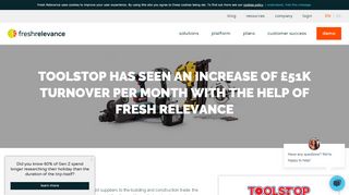 
                            11. TOOLSTOP has seen an increase of £51k turnover per month with the ...