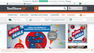 
                            10. ToolStore UK: Buy Power Tools, Hand Tools and Accessories
